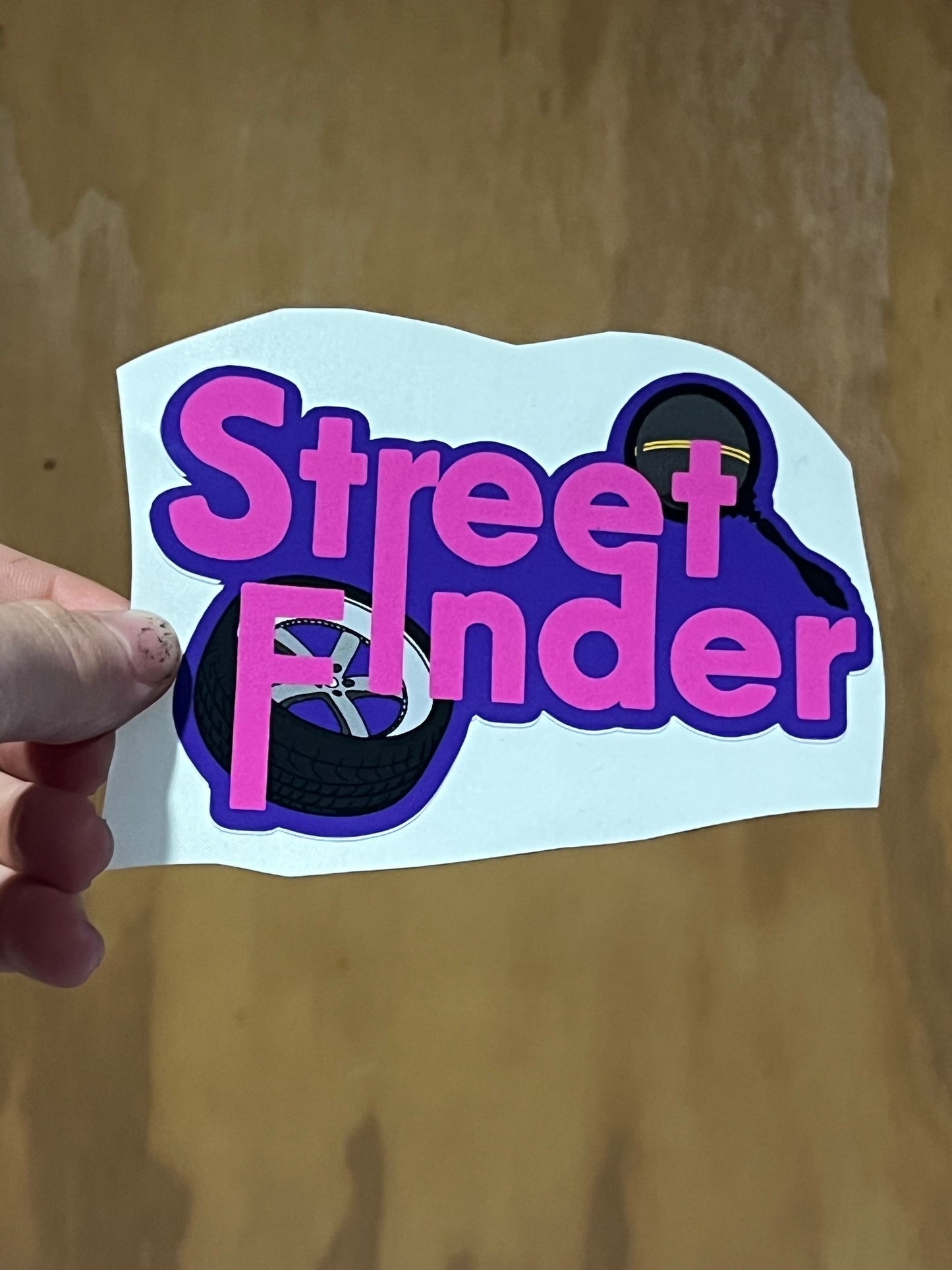 Street Finders pink and purple